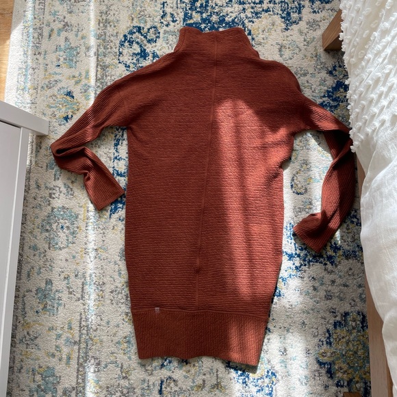 Lululemon Call for Cozy Dress in Heathered Ancient Copper, US2 - Picture 9 of 9
